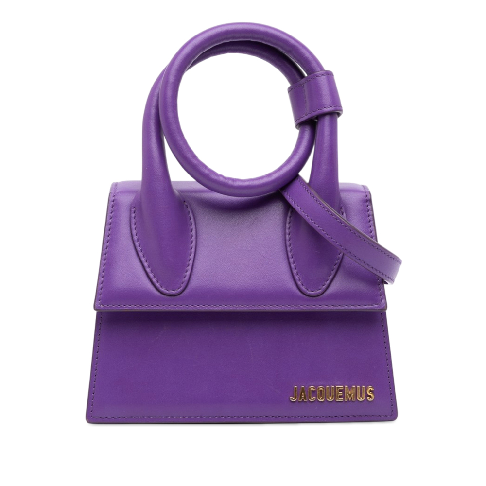 Pre-Loved Jacquemus Leather Le Chiquito Noeud